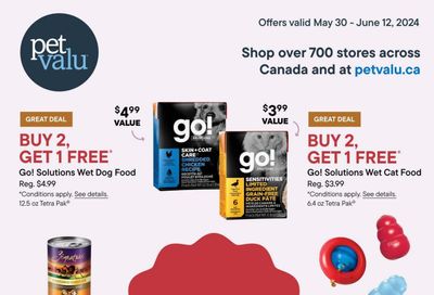 Pet Valu Flyer May 30 to June 12