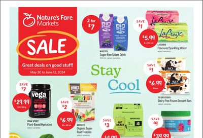 Nature's Fare Markets Flyer May 30 to June 12