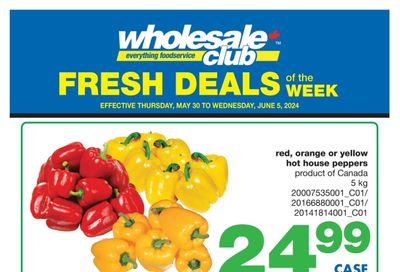 Wholesale Club (ON) Fresh Deals of the Week Flyer May 30 to June 5