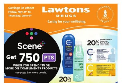 Lawtons Drugs Flyer May 31 to June 6