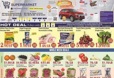 88 Supermarket Flyer May 30 to June 5