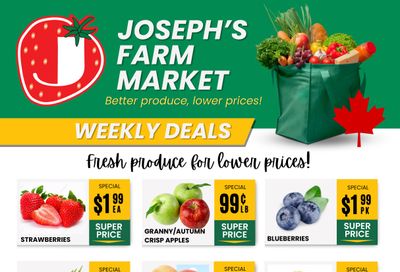 Joseph's Farm Market Flyer May 31 to June 5