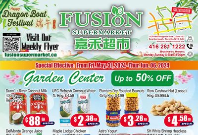 Fusion Supermarket Flyer May 31 to June 6
