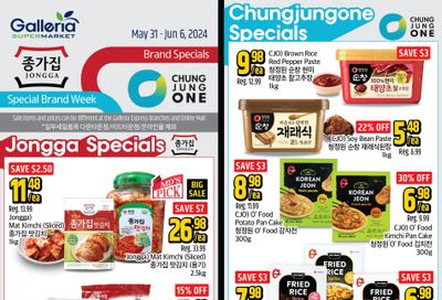 Galleria Supermarket Flyer May 31 to June 6