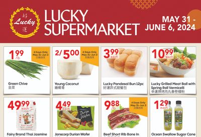 Lucky Supermarket (Edmonton) Flyer May 31 to June 6