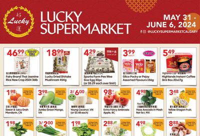 Lucky Supermarket (Calgary) Flyer May 31 to June 6