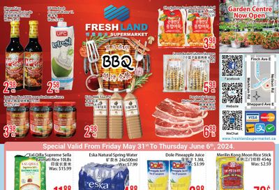 FreshLand Supermarket Flyer May 31 to June 6