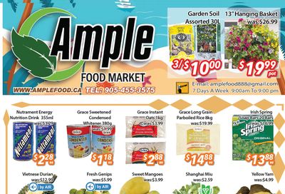 Ample Food Market (Brampton) Flyer May 31 to June 6