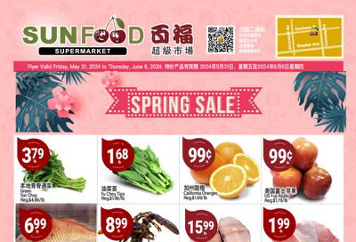 Sunfood Supermarket Flyer May 31 to June 6