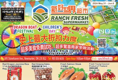 Ranch Fresh Supermarket Flyer May 31 to June 6