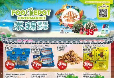 Food Depot Supermarket Flyer May 31 to June 6