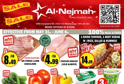 Alnejmah Fine Foods Inc. Flyer May 31 to June 6