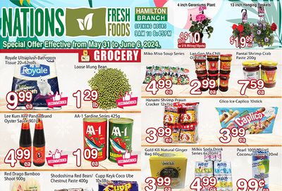 Nations Fresh Foods (Hamilton) Flyer May 31 to June 6