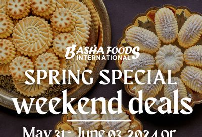 Basha Foods International Weekend Deals Flyer May 31 to June 3