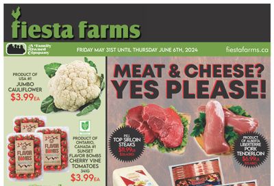 Fiesta Farms Flyer May 31 to June 6