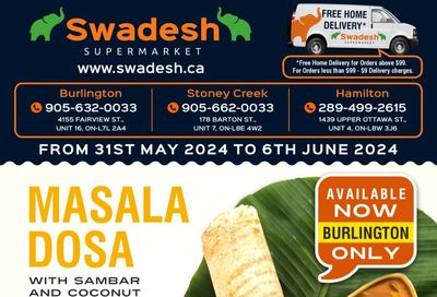 Swadesh Supermarket Flyer May 31 to June 6