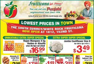 Fruiticana (Greater Vancouver) Flyer May 31 to June 5