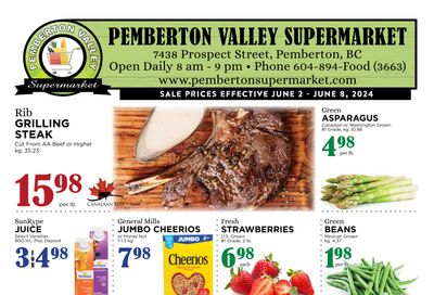 Pemberton Valley Supermarket Flyer June 2 to 8