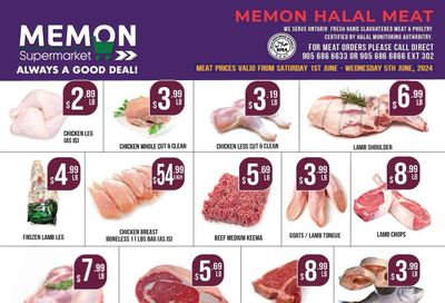 Memon Supermarket Flyer June 1 to 5