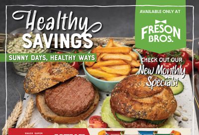 Freson Bros. Healthy Savings Flyer May 31 to June 27