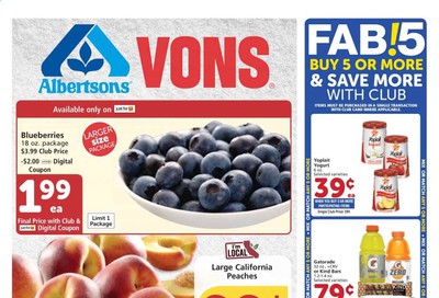 Vons Weekly Ad & Flyer June 3 to 9