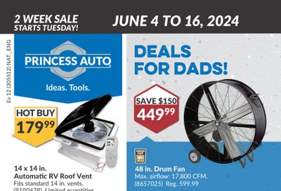 Princess Auto Flyer June 4 to 16