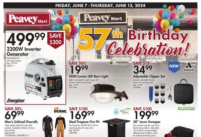 Peavey Mart Flyer June 7 to 13