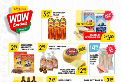 Tavora Foods Flyer June 3 to 9