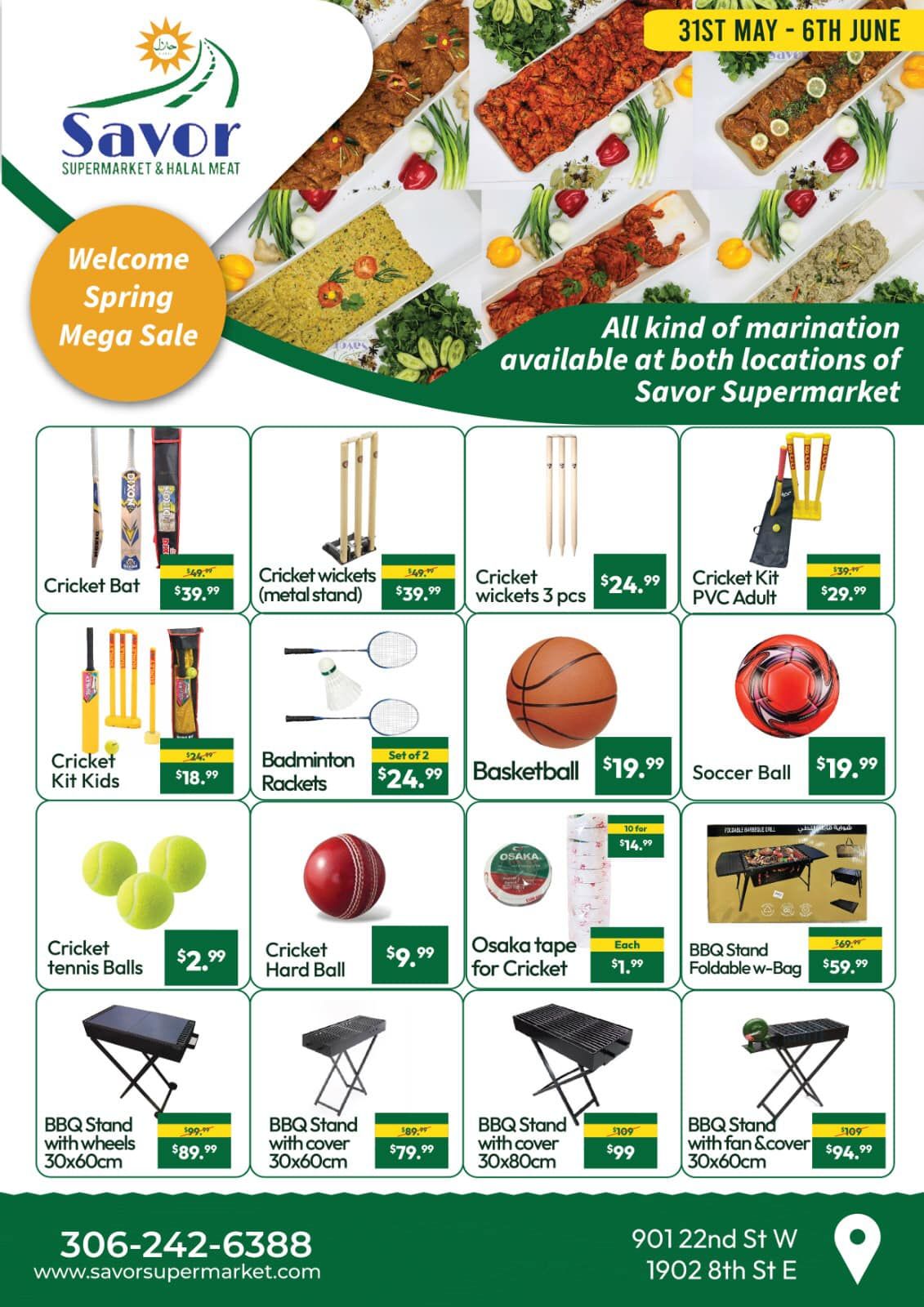 Savor Supermarket Flyer May 31 to June 6