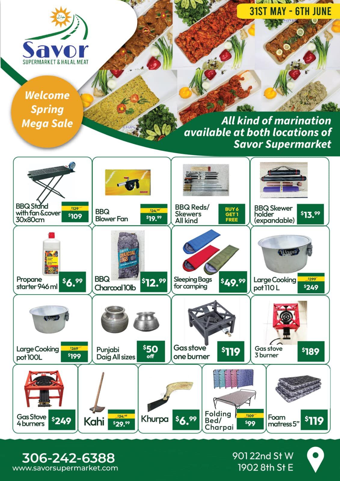 Savor Supermarket Flyer May 31 to June 6