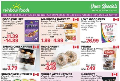 Rainbow Foods Flyer June 1 to 30
