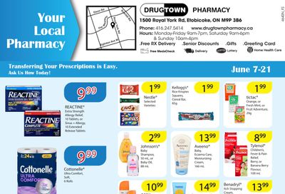 Drug Town Pharmacy Flyer June 7 to 21