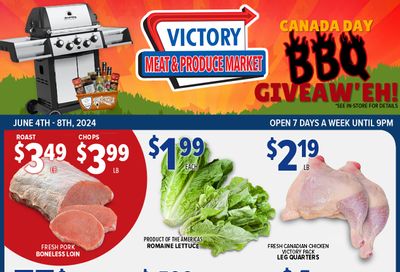 Victory Meat Market Flyer June 4 to 8