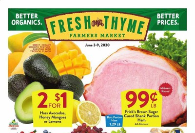 Fresh Thyme Weekly Ad & Flyer June 3 to 9