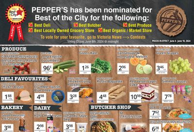 Pepper's Foods Flyer June 4 to 10