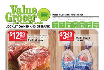 Value Grocer Flyer June 6 to 12