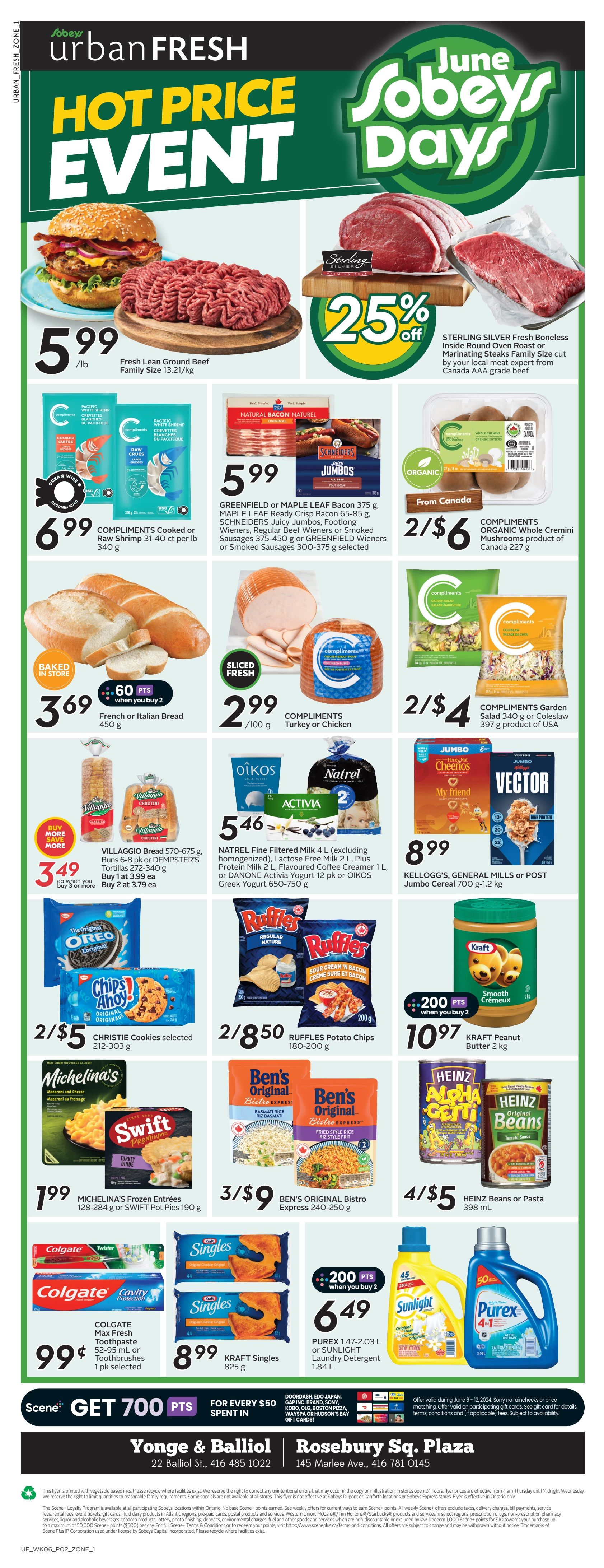 Sobeys Urban Fresh Flyer June 6 to 12