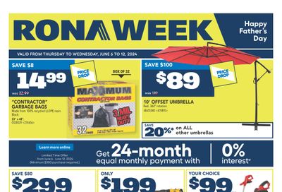 Rona (Atlantic) Flyer June 6 to 12