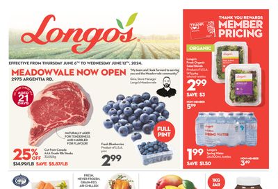 Longo's (Meadowvale) Flyer June 6 to 12