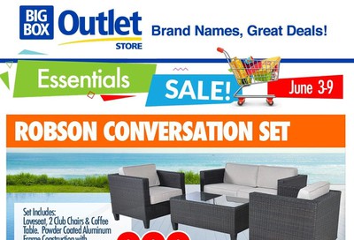 Big Box Outlet Store Flyer June 3 to 9