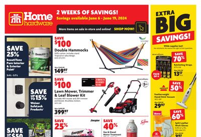 Home Hardware (ON) Flyer June 6 to 19