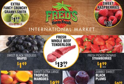 Fred's Farm Fresh Flyer June 5 to 11