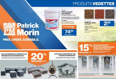 Patrick Morin Flyer June 6 to 12