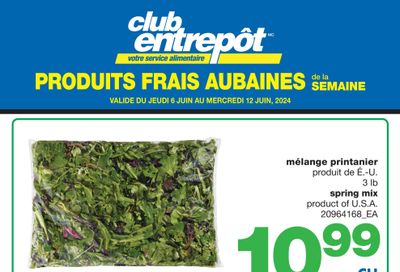 Wholesale Club (QC) Fresh Deals of the Week Flyer June 6 to 12