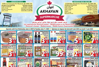 Akhavan Supermarche Flyer June 5 to 11