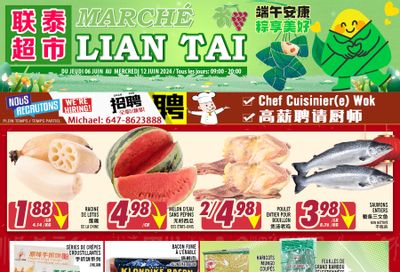 Marche Lian Tai Flyer June 6 to 12