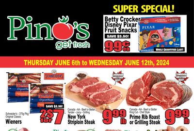 Pino's Flyer June 6 to 12