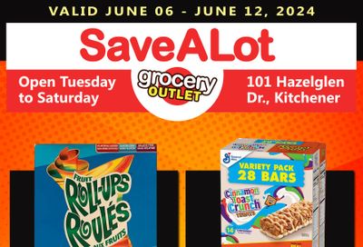 SaveALot Grocery Outlet Flyer June 6 to 12