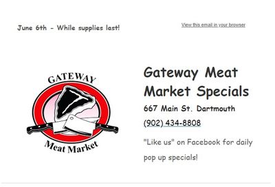 Gateway Meat Market Flyer June 6 to 12