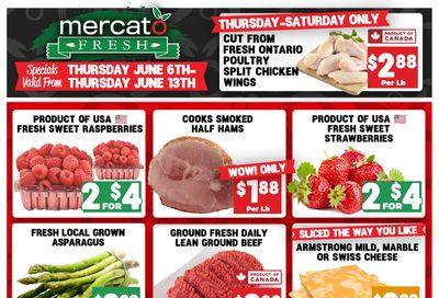 Mercato Fresh Flyer June 6 to 13